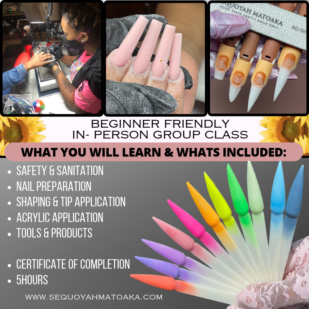 In-Person Beginner Acrylic Nail Class