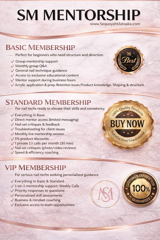 SM MEMBERSHIP/MENTORSHIP