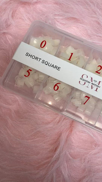 Short Square Nail Tips