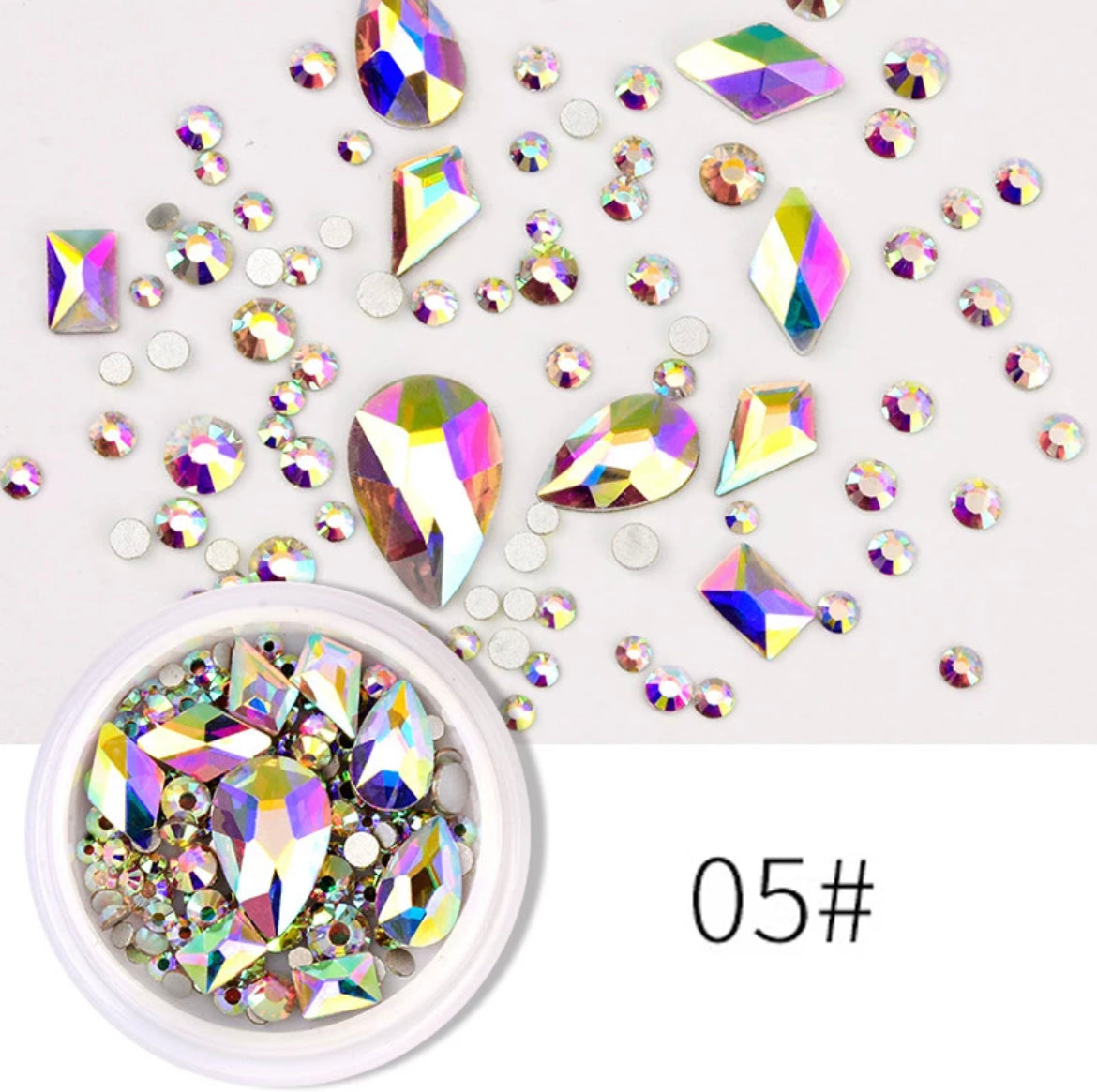 Mixed Diamond Rhinestones