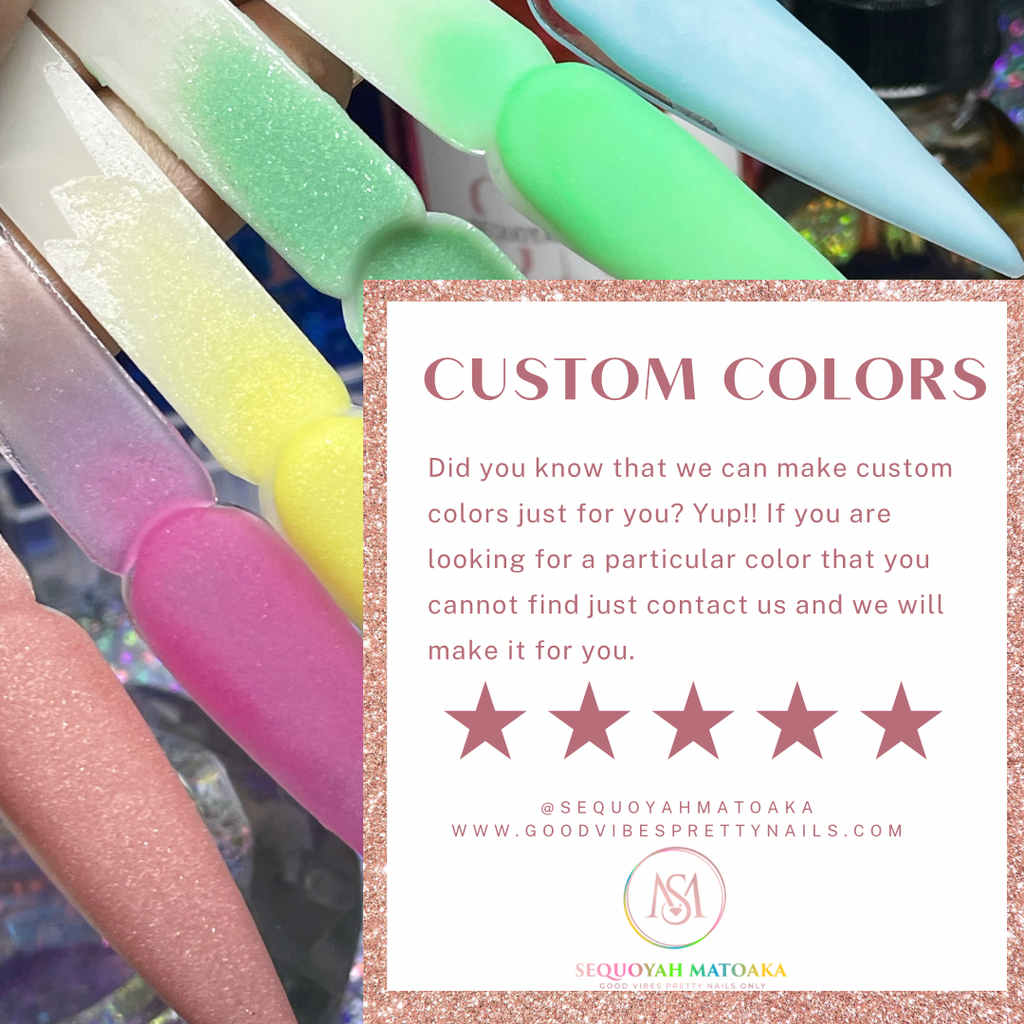 CUSTOM COLORS