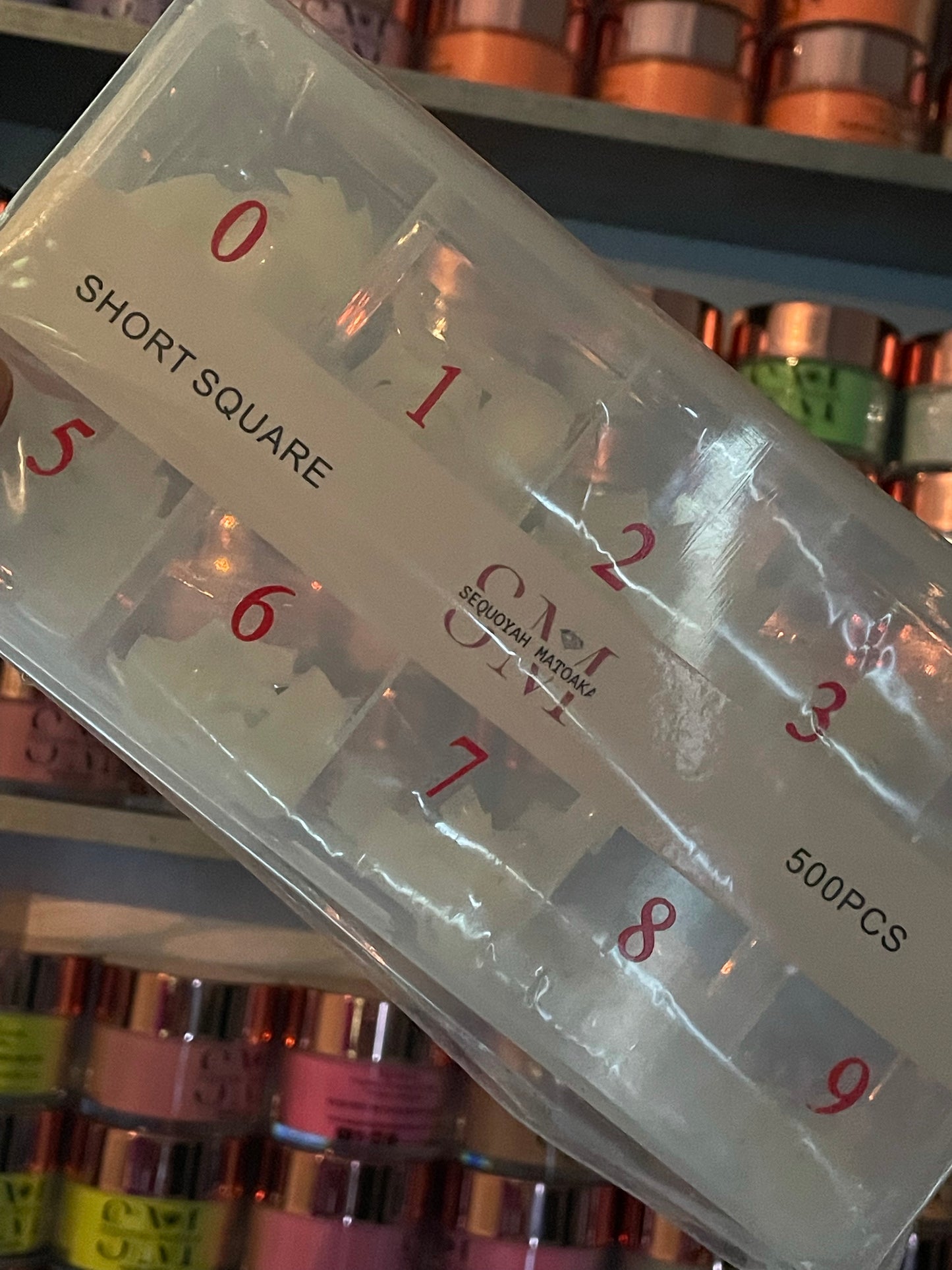 Short Square Nail Tips