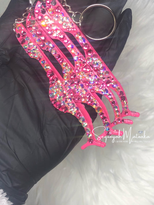 CARD TWEEZERS KEYCHAIN