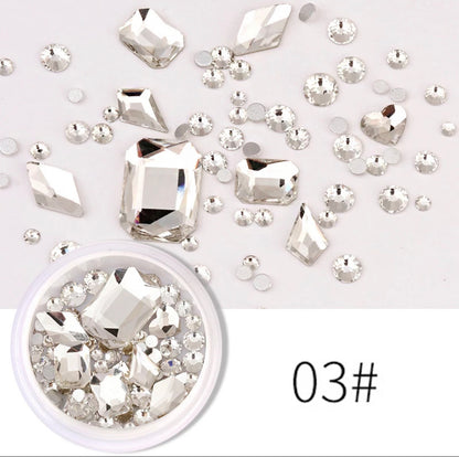 Mixed Diamond Rhinestones